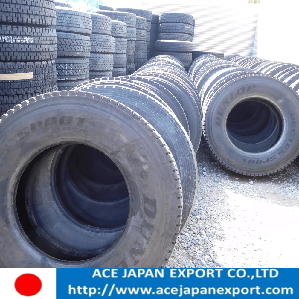 11R22.5 Used Truck Tires 40FT order available