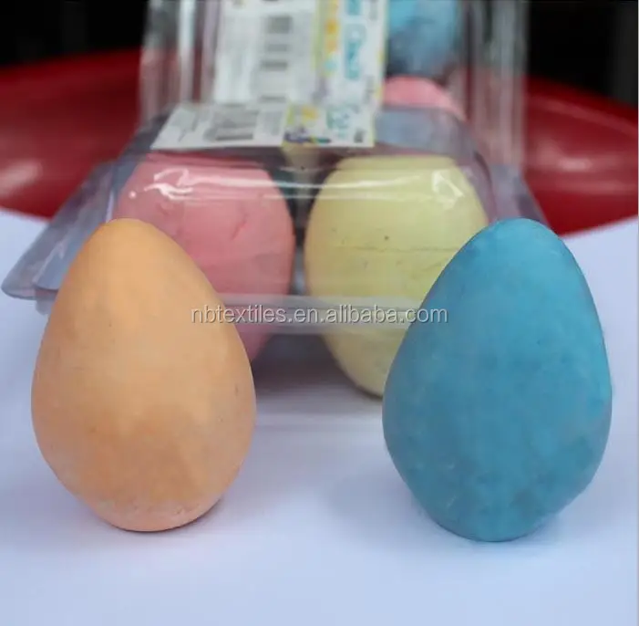 
High qulaity eggs shape dustless COLOUR wholesale chalk 