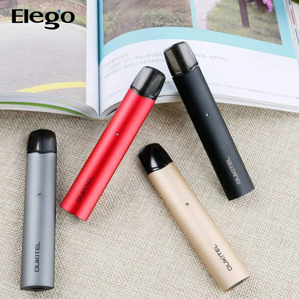 Heating 100% No leaking Newest Oukitel Lark AIO Pod Vape Kit 350mAh & 1.8ml