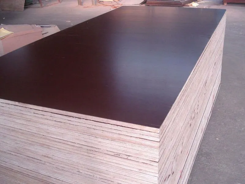 
11 ply 18mm laminated marine plywood/timber for concrete formwork 