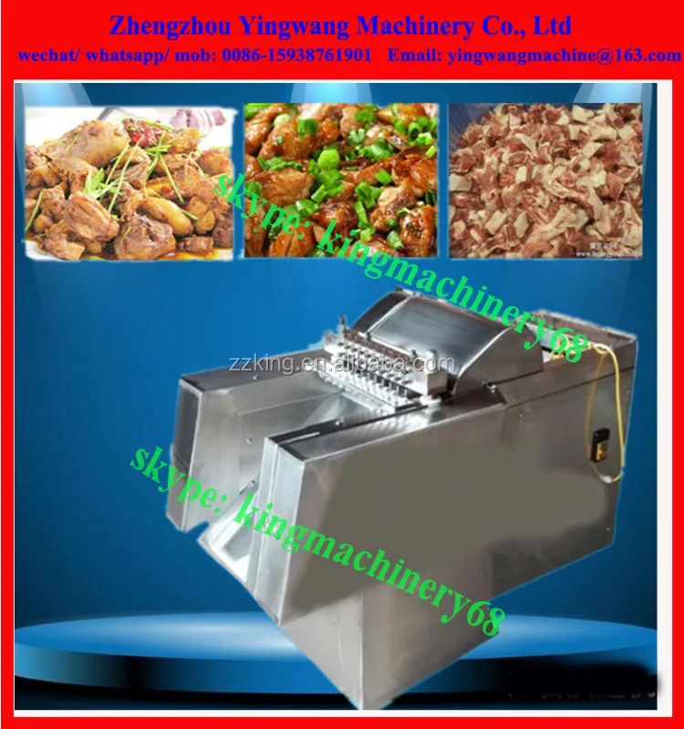 frozen chicken/ fish slicer/ slicing machine