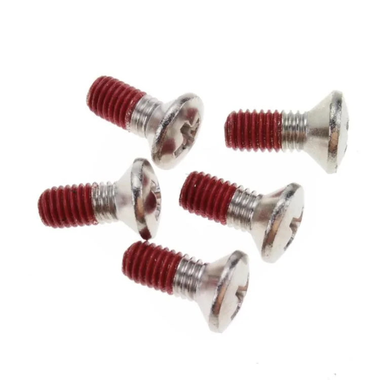 Stainless Steel Nylock Screws Self Locking Threads Oval Head Phillips Drive 8# - 32 Fastener
