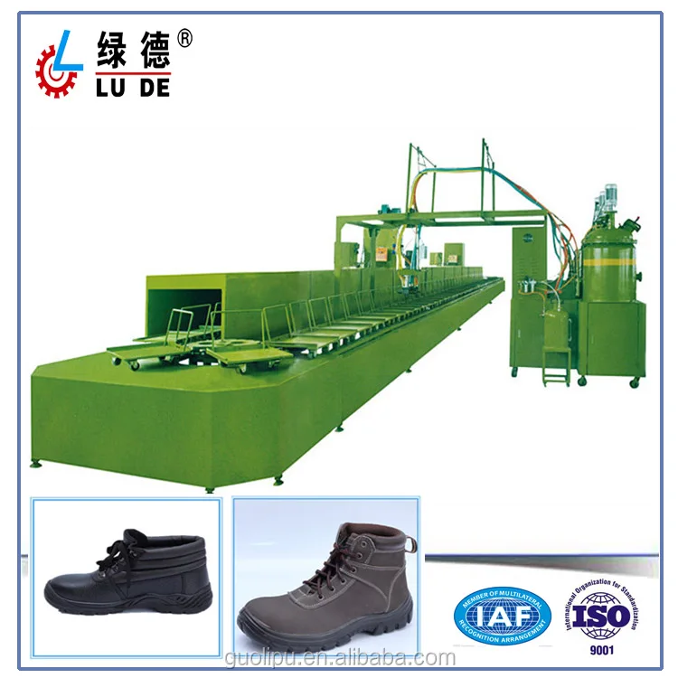 Chinese Manufacture PU Sole Footwear Machinery