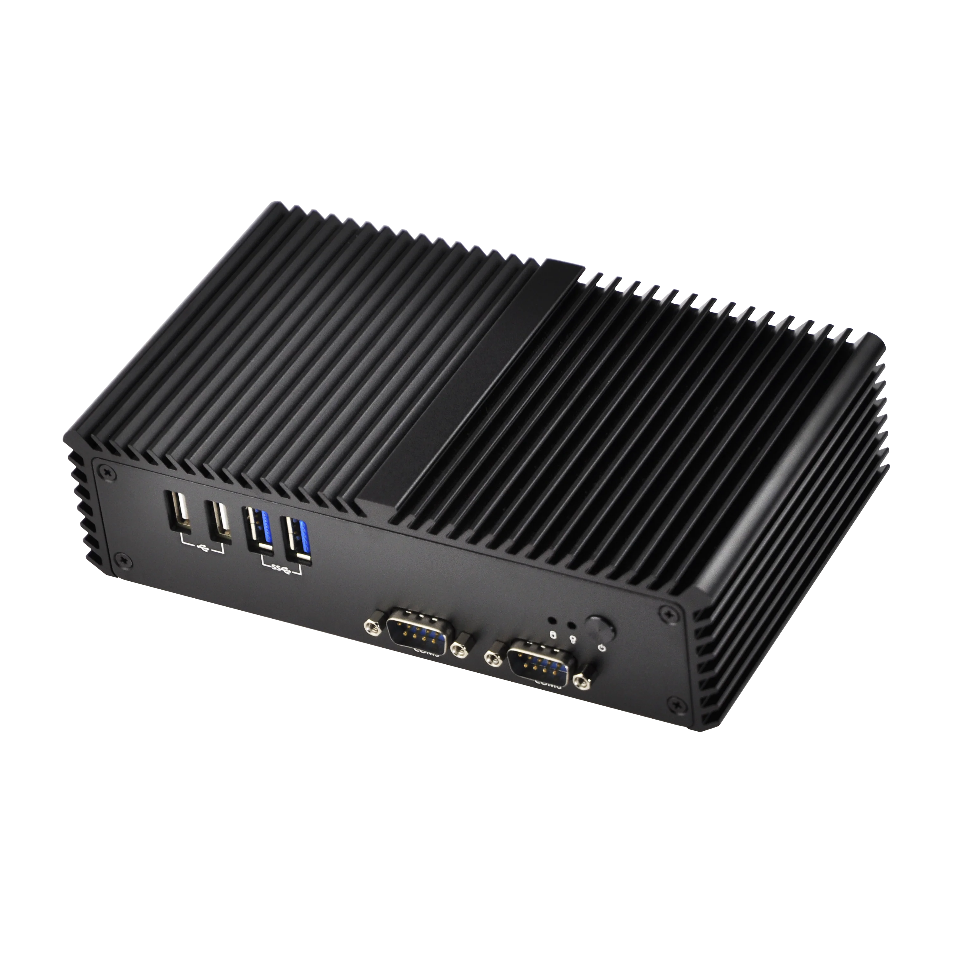 Fanless Industrial Barebone Intel HD Graphics VGA RS-232 1 RS-485 Gaming Computer Mini PC Barebone System
