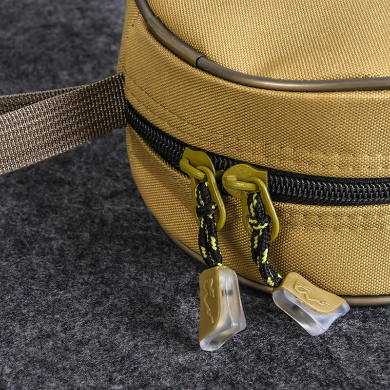 2021 рыболовная катушка, аксессуары, сумка для снастей, двухслойная холщовая портативная коробка для приманок, рюкзак, сумки для спорта, кемпинга, пешего туризма, рыбалки