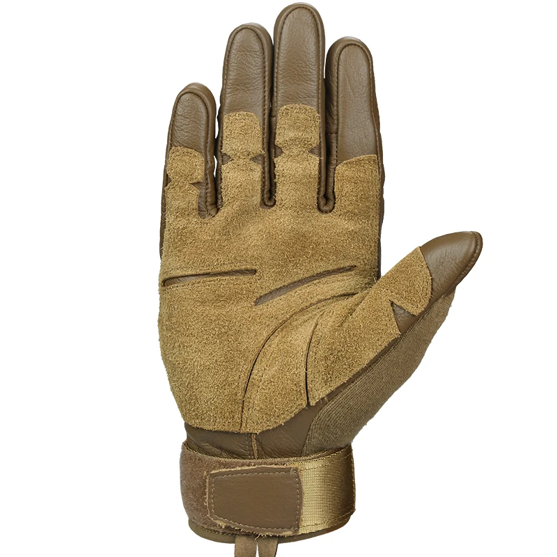 
Military Issue Army Leather Combat Fighting Hunting Gloves Tactical 