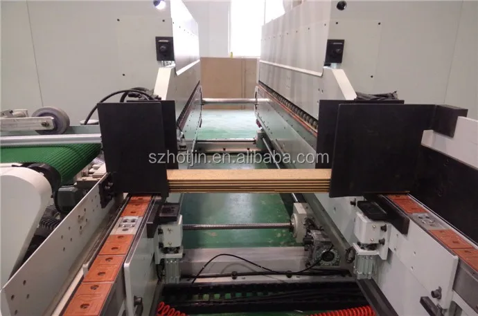 wood working machine transverse double end tenoner
