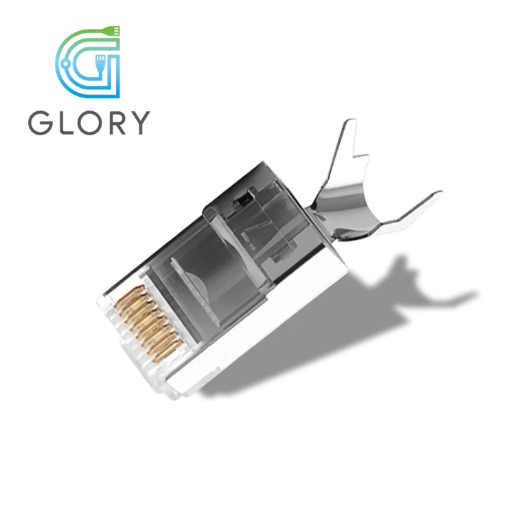 Glory Cat 7 rj45 Connector Network RJ45 8p8c Plug Connectors