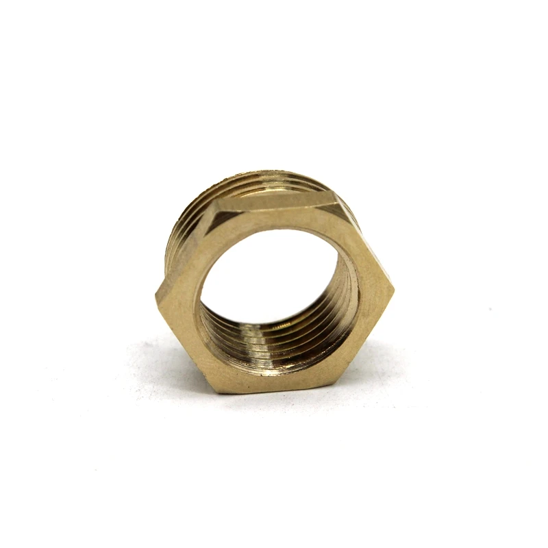 Grosna Wholesale Easy Installation and Longer Life customizing forged brass copper nut Brass bushing/Brass Pipe Fitting