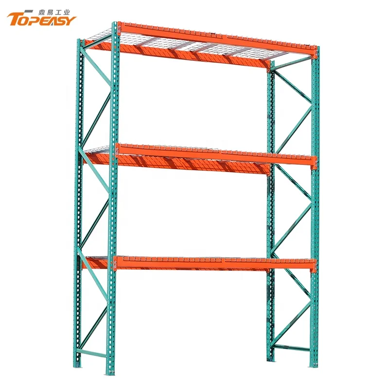 Индивидуальные сверхмощная стальная слеза селективная поддонная стойка для хранения на