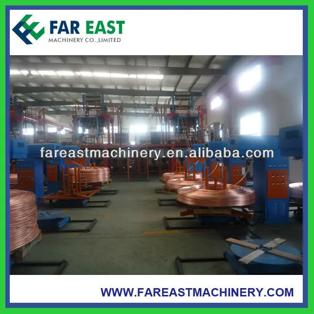 
Upward Continuous Copper Rod Making for metal coins die casting machine 