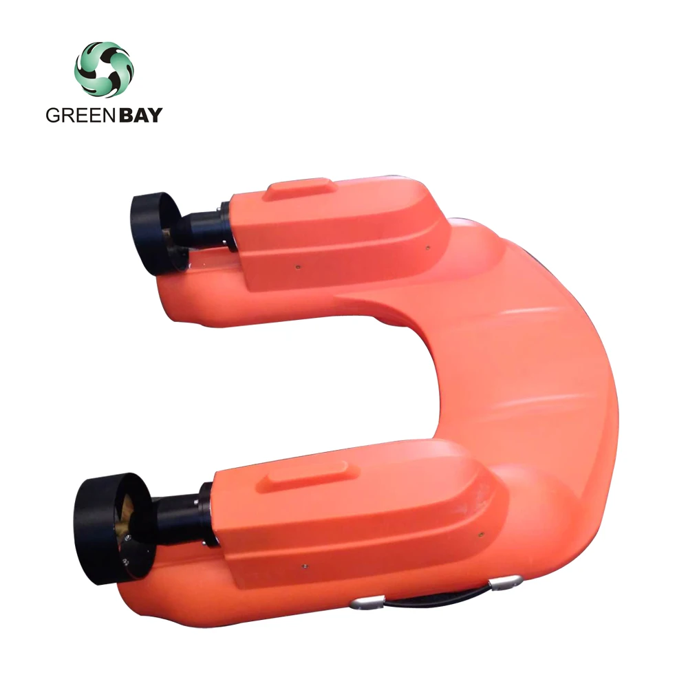 Catamaran high sea condition rescue remote control unmanned surface boat