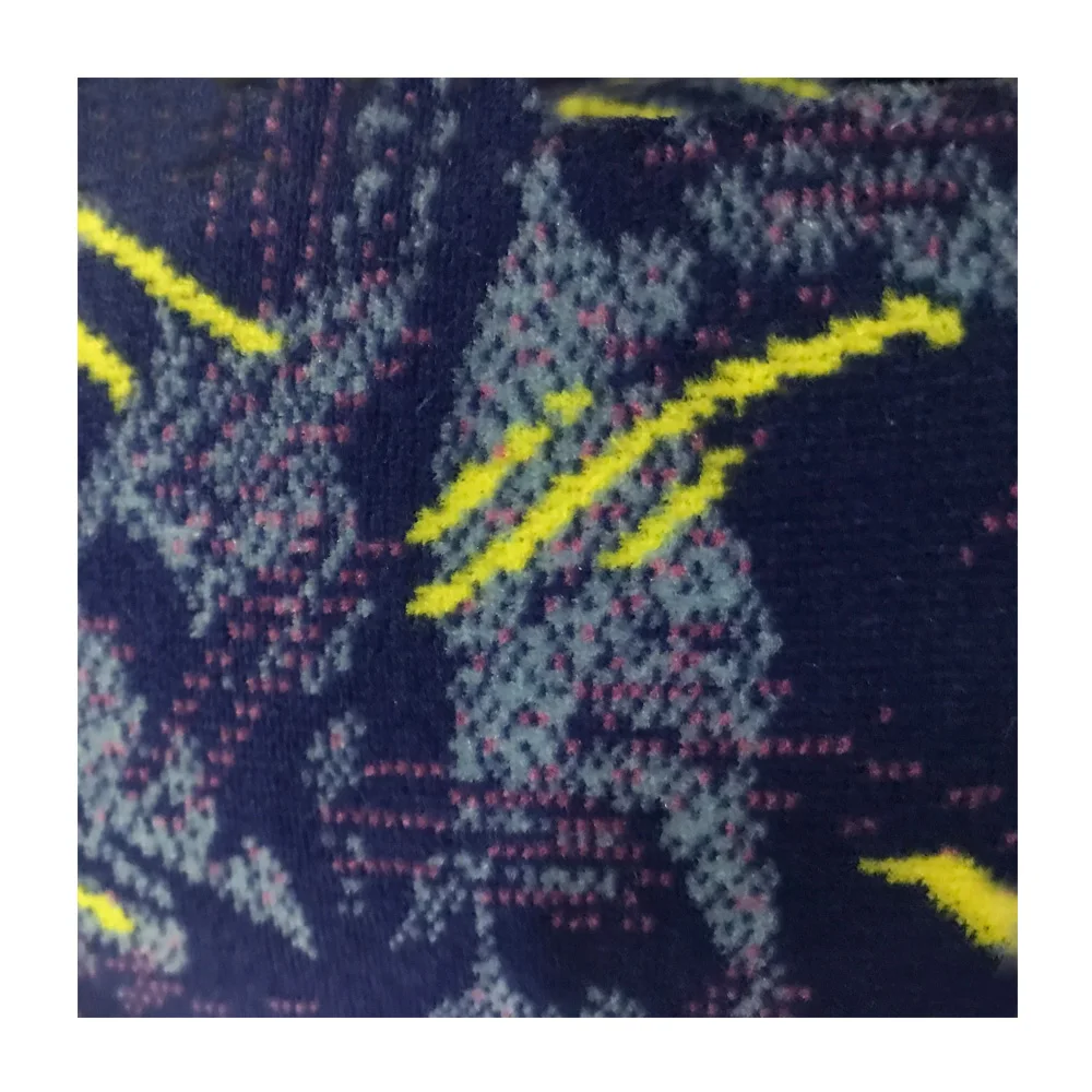 
2019 Bus accessories Bus Seat Fabric designs Flannel Composite Fabric 40M*1.5M*3.5MM 