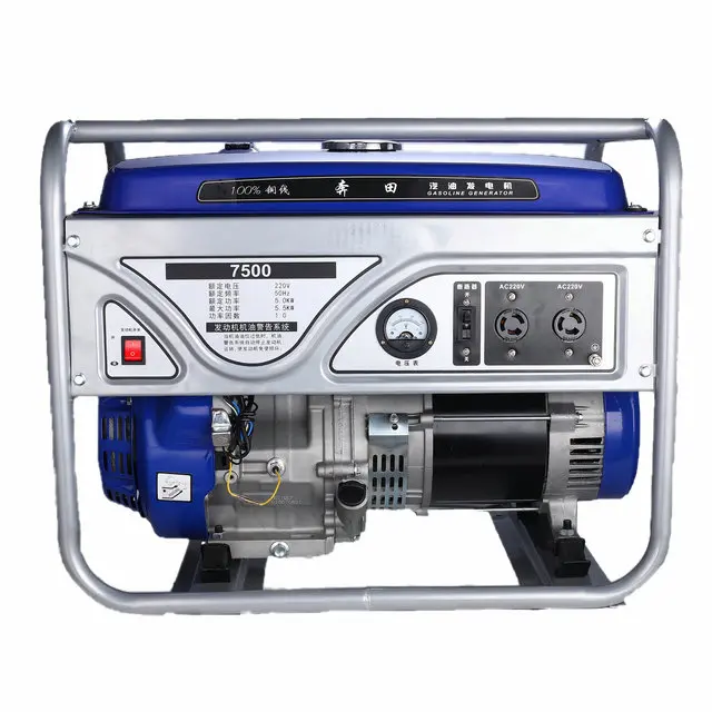 Бензиновая генераторная установка 650 Вт-6500 Вт, генераторы в Германии, бензиновый генератор двигателя, мощная генераторная установка