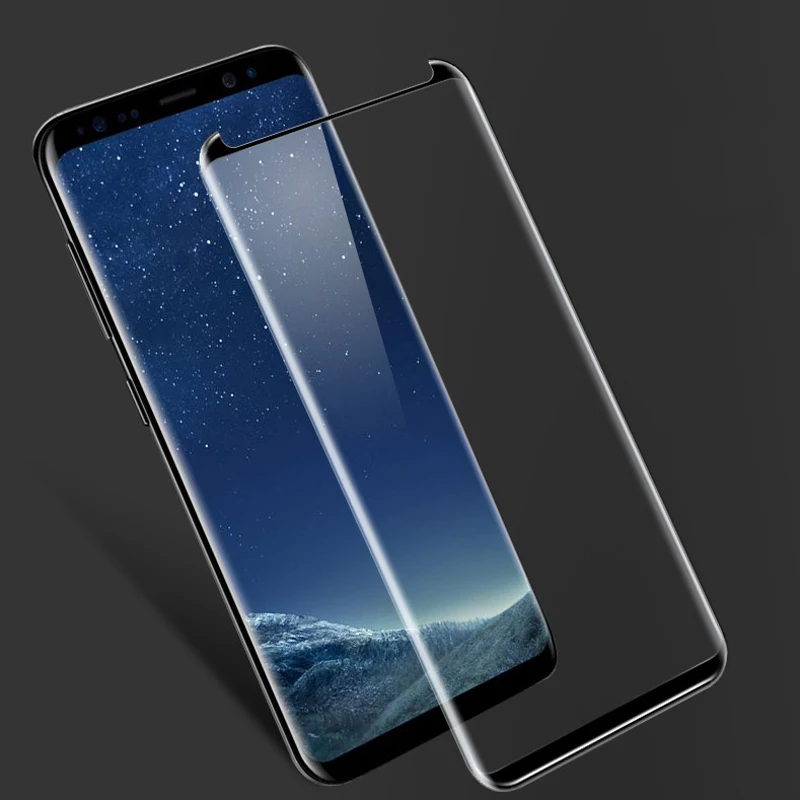 New Arrival cheap price 3D Anti peeping Privacy Tempered Glass Screen Protector for s8