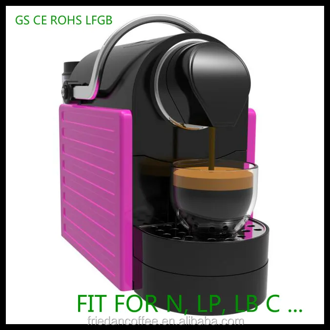 
Commercial Automatic Nespresso Compatible Capsule Coffee Machine with Milk Frother JH-02 