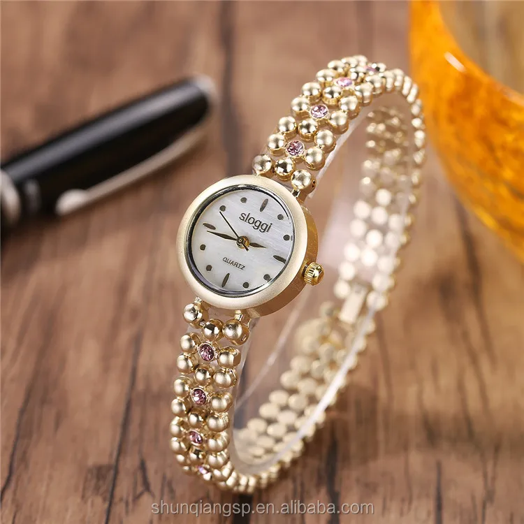 Wholesale New Design Fashion Lady Alloy Bracelet Watch
