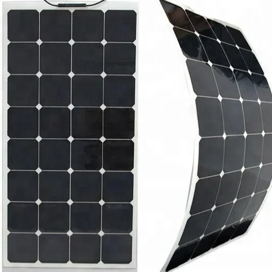 High Efficient Flexible Sunpower Solar Panel 100W (PET)