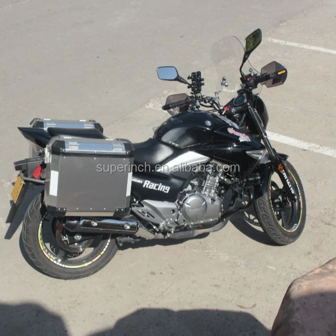 Оптовая продажа алюминиевых боковых и задних мотоциклов для Gw250 Suzuki