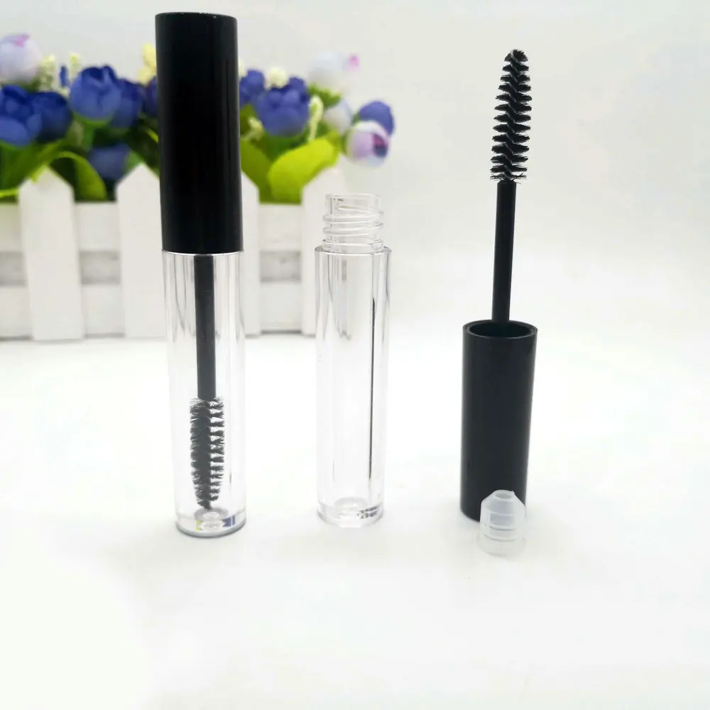 3ml empty mascara tube container thick wall, clear cosmetic tube for mascara