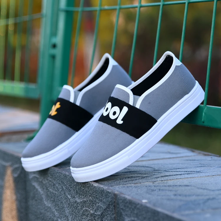 Новый стиль удобные студенческие Классические Стильные холщовые туфли на плоской подошве
