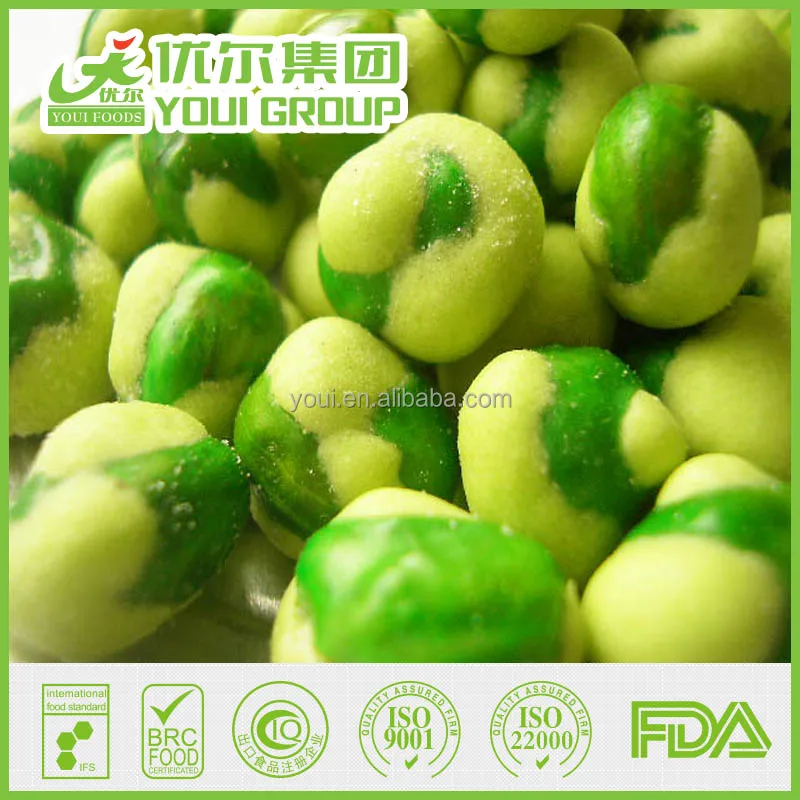 Hot selling cheaper certificates available Wasabi Green Peas Price