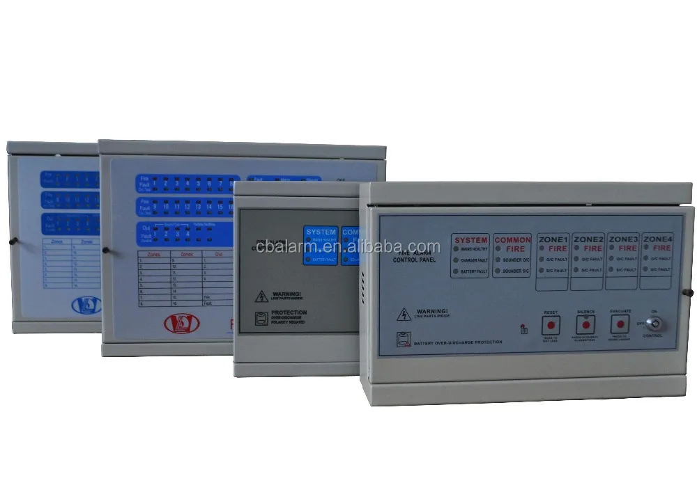 Fire 4 Zone Alarm System Conventional Fire Alarm Panel