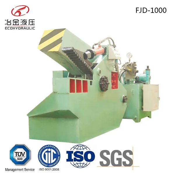 cnc hydraulic guillotine hand scrap metal alligator rebar cutting shears