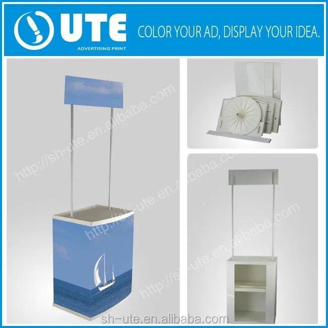 Plastic PVC promotion table,PP promotion counter,ABS promotion desk