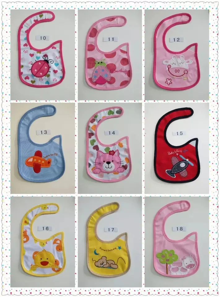 Оптовая продажа детские нагрудники хлопковая бандана нагрудник