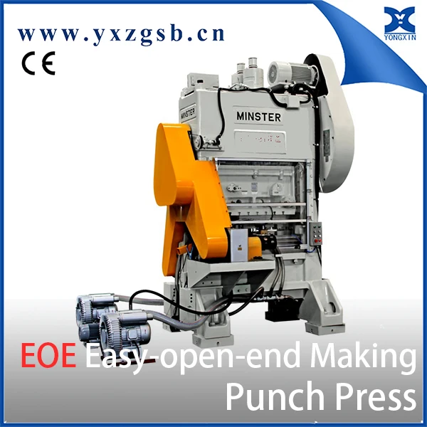 Tailor Made 2-Piece/ 3-Piece Metal Can EOE/EOZ Making Punch Press Machinery