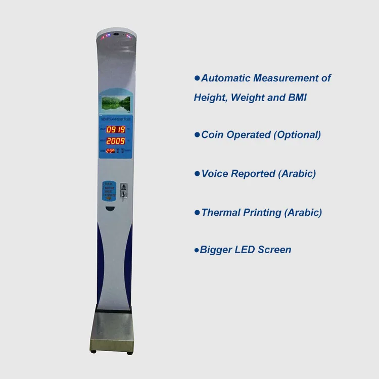 HW-900 body height and weight measuring machines bmi calculator scale on sale