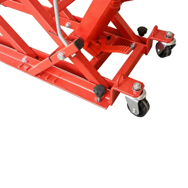 1500lbs low profile Hydraulic ATV/motorcyce lift jack with lifting height from 120mm to 380mm model Nr. MCL53J28