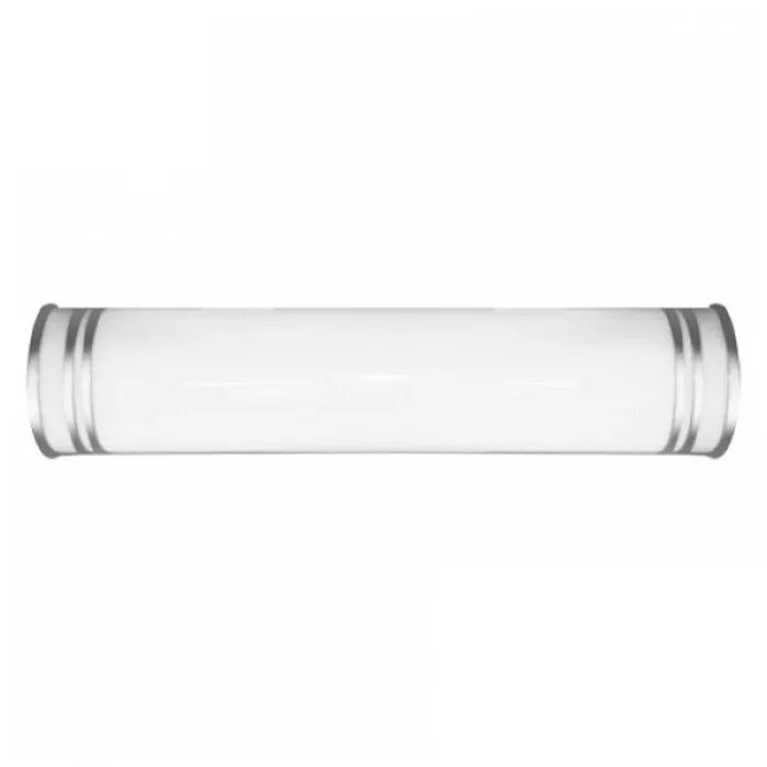  LED Silver Plastic Cap White Acrylic Long Tube 28