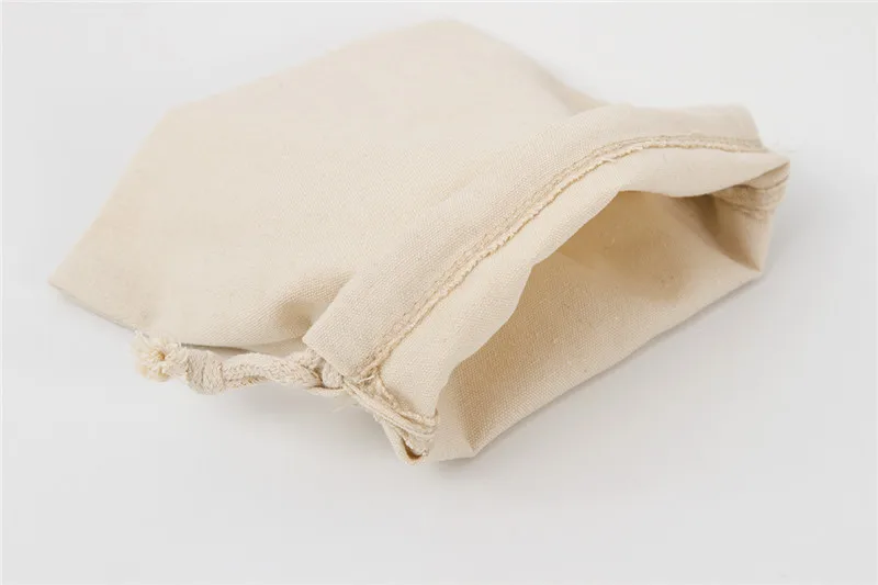 Buffet Birthday Personalized Cotton Favor Bags for Candy