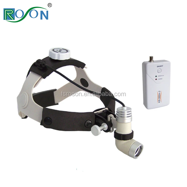 dental clinic equipment Fiber Optical Headlight combine with cold light sources to use for sale