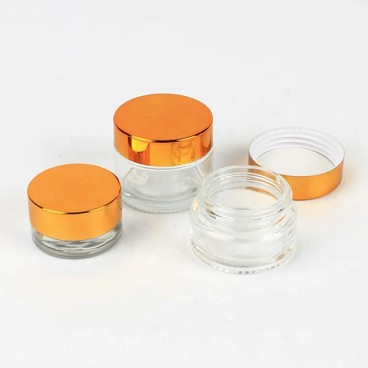 
Hot Sale Matte Frosted Glass Jar For Whiting Cream Cosmetic Face Cream Jars 