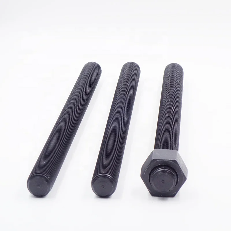 A193B7 stud bolt full thread 1-1/4 x 420mm with 194 2H nuts and washers