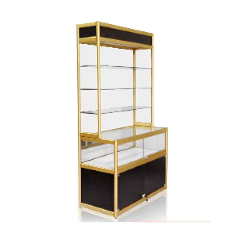 New glass model shoe store display cabinet/ jade showcase