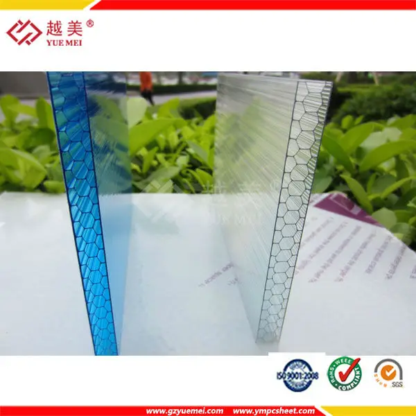 Plastic honeycomb pc sheet manufacture