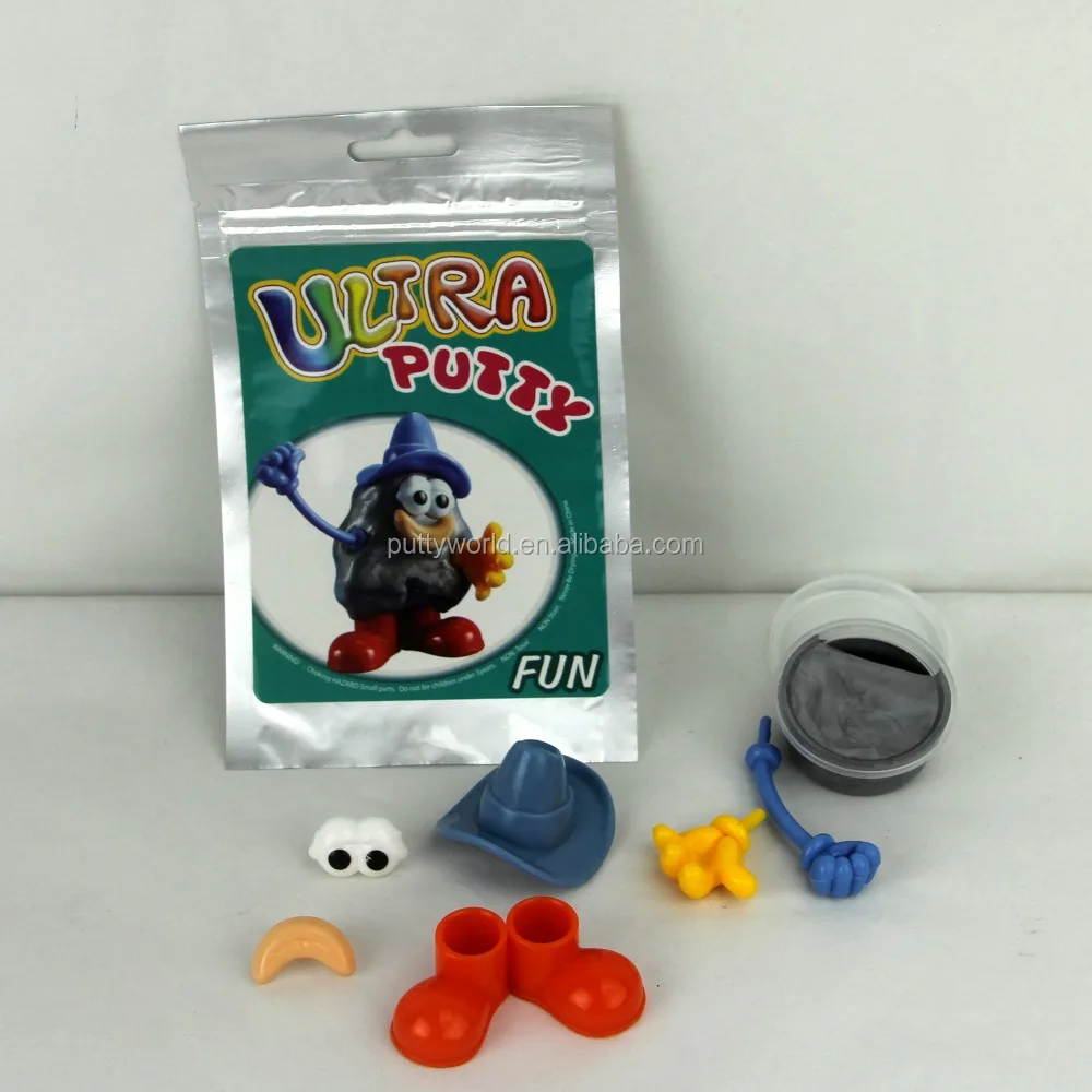 Cute and changeable monster made of silicone bouncing putty toys for kids