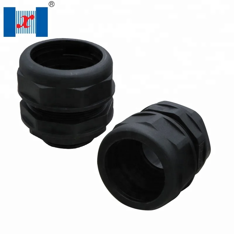 M PG G Thread waterproof cable gland Nylon Flexible Conduit Fitting M12 from hongxiang
