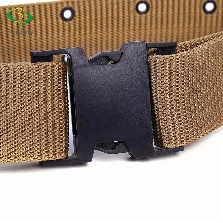 Professional Design Survival outside Belt Emergency Fire Rescue Nylon Heavy duty waistband