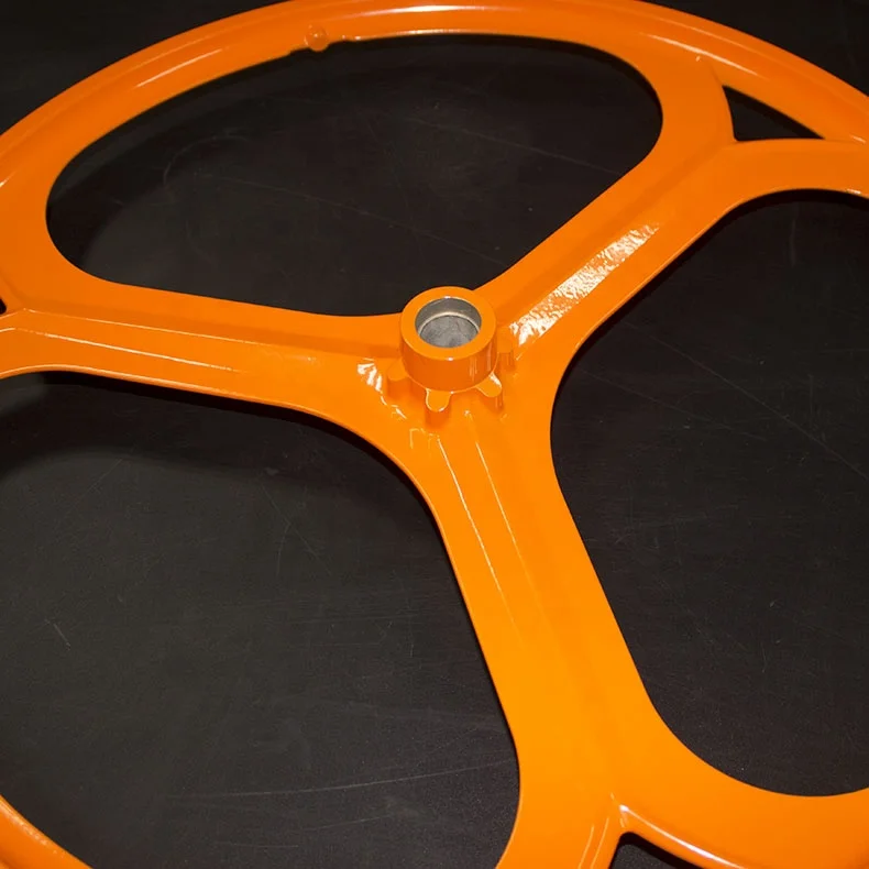 
Original manufacturer magnesium alloy 24 inch integral 3 spoke bike wheel for bicycle 