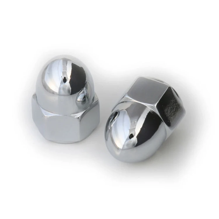 Flange Cap Nuts, Dome Nut, Hex Serrated Flange Type