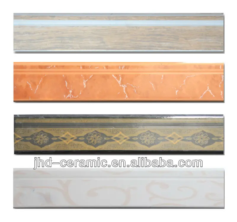 ceramic wall decoration skirting tile
