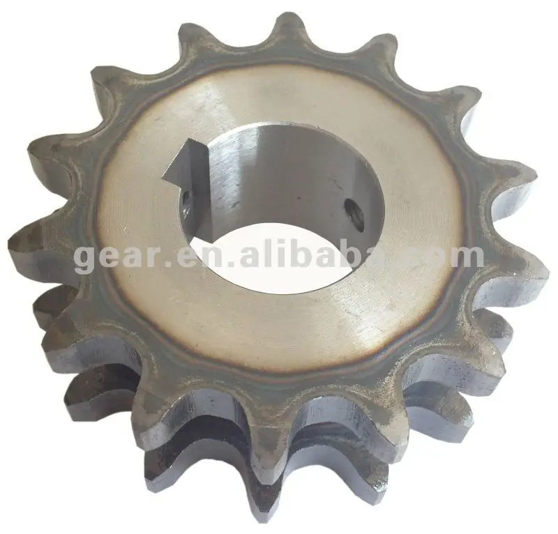 ASA double roller chain sprocket