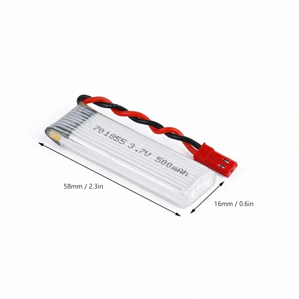 701855p rc battery 3.7v 500mah lipo battery with small size from Shenzhen factory