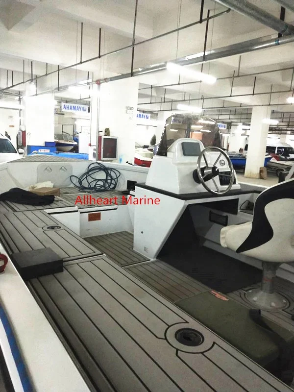 Allheart Marine Aluminum 5.7m/19ft Plate Bass boat Rowing Boat for Sale