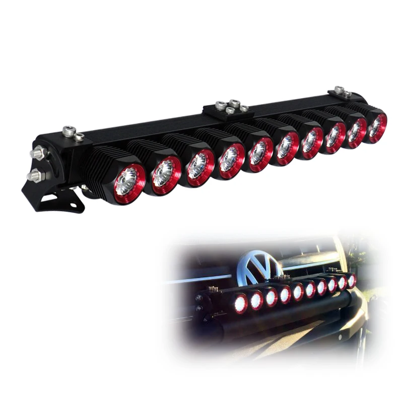5000 Lumens led driving light IP68 waterproof Aluminum housing module offroad led light bar 12v 4x4 led car light